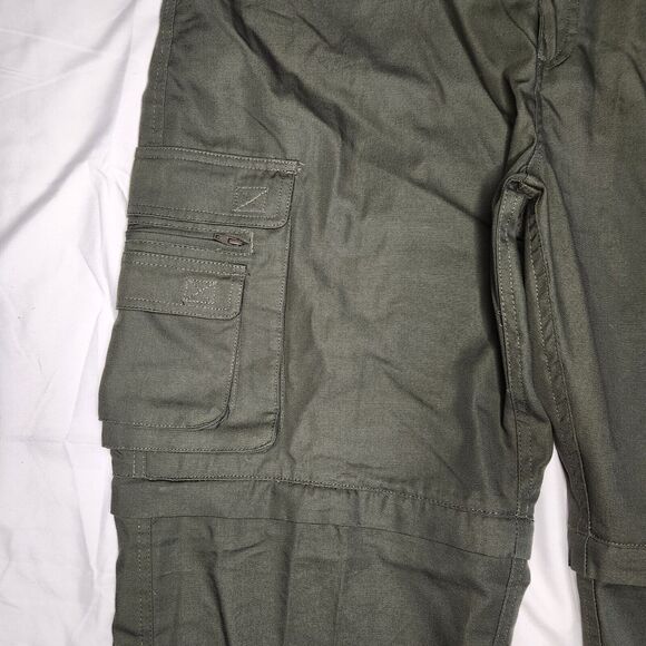 Boy Scouts of America Womens 18 Centennial Canvas Zip Off Uniform Pants Green - Picture 5 of 16